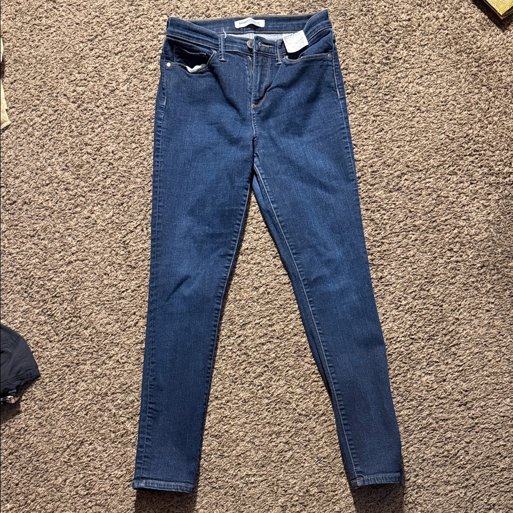 Banana Republic Dark Blue Skinny Jeans